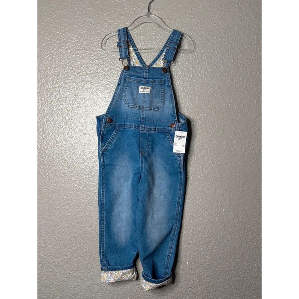 OshKosh B’Gosh girls overalls 4 4T
